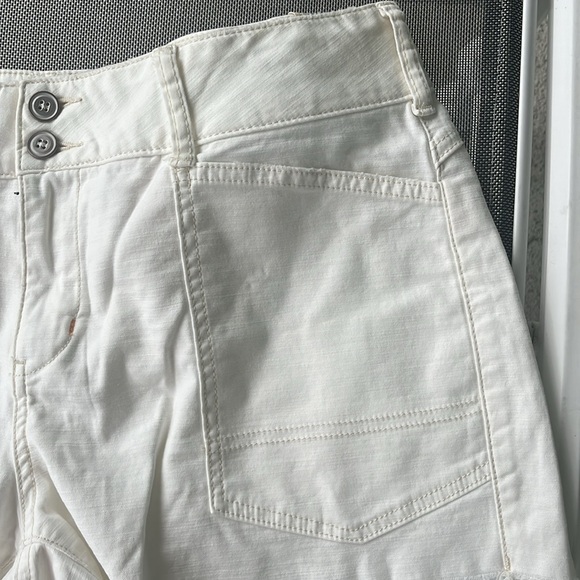 NWT Pilcro The Wanderer Low-Rise Shorts Beige - Picture 5 of 16